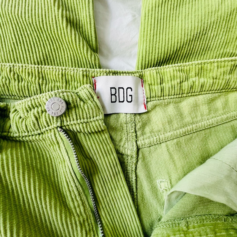 BDG Lime green corduroy pants
